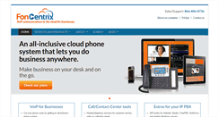 Desktop Screenshot of foncentrix.com